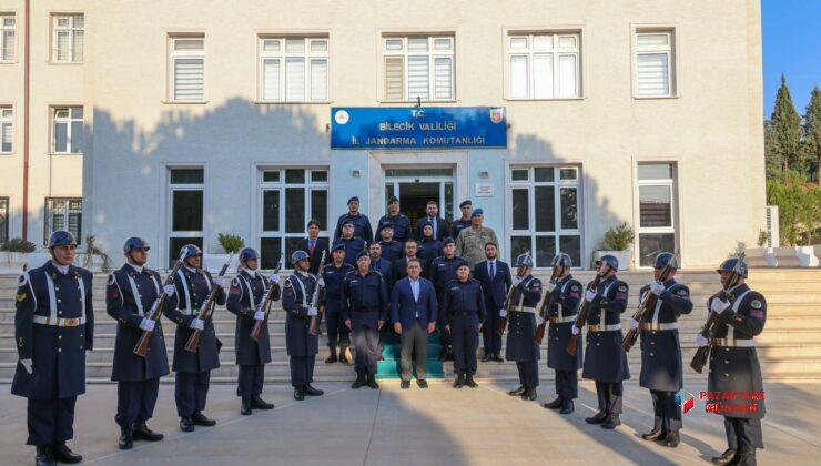 VALİ FAİK OKTAY SÖZER’DEN İL JANDARMA KOMUTANLIĞINA ZİYARET