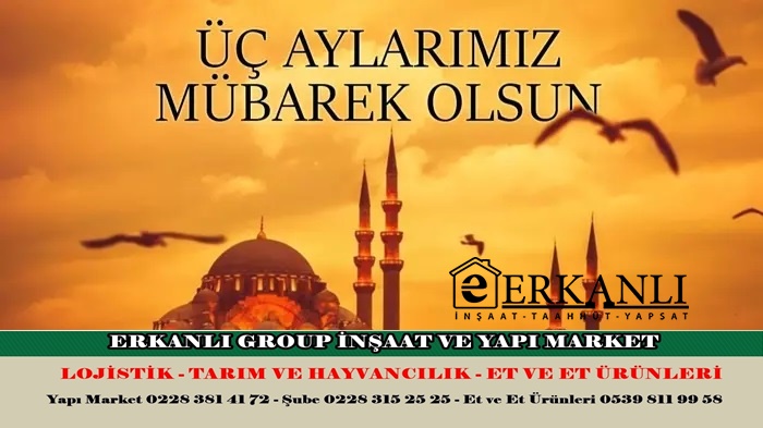 Erkanlı İnşaat 3 aylar mesajı