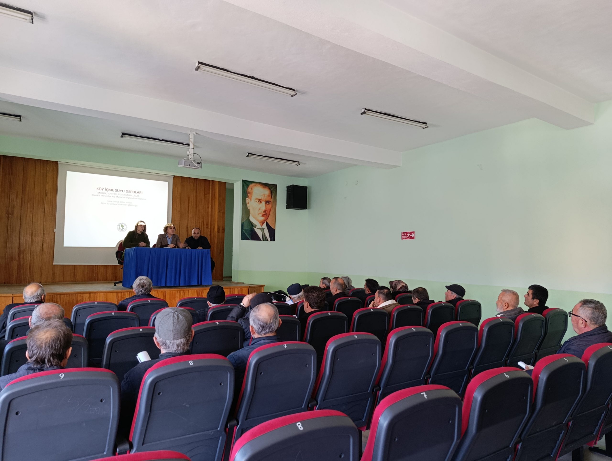 PAZARYERİ’NDE SU SEFERBERLİĞİ: KÖYLERİN GELECEĞİ MASAYA YATIRILDI