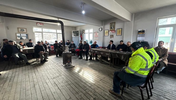 Kaymakam Kara Sarıdayı Köyü’nde Vatandaşla Buluştu