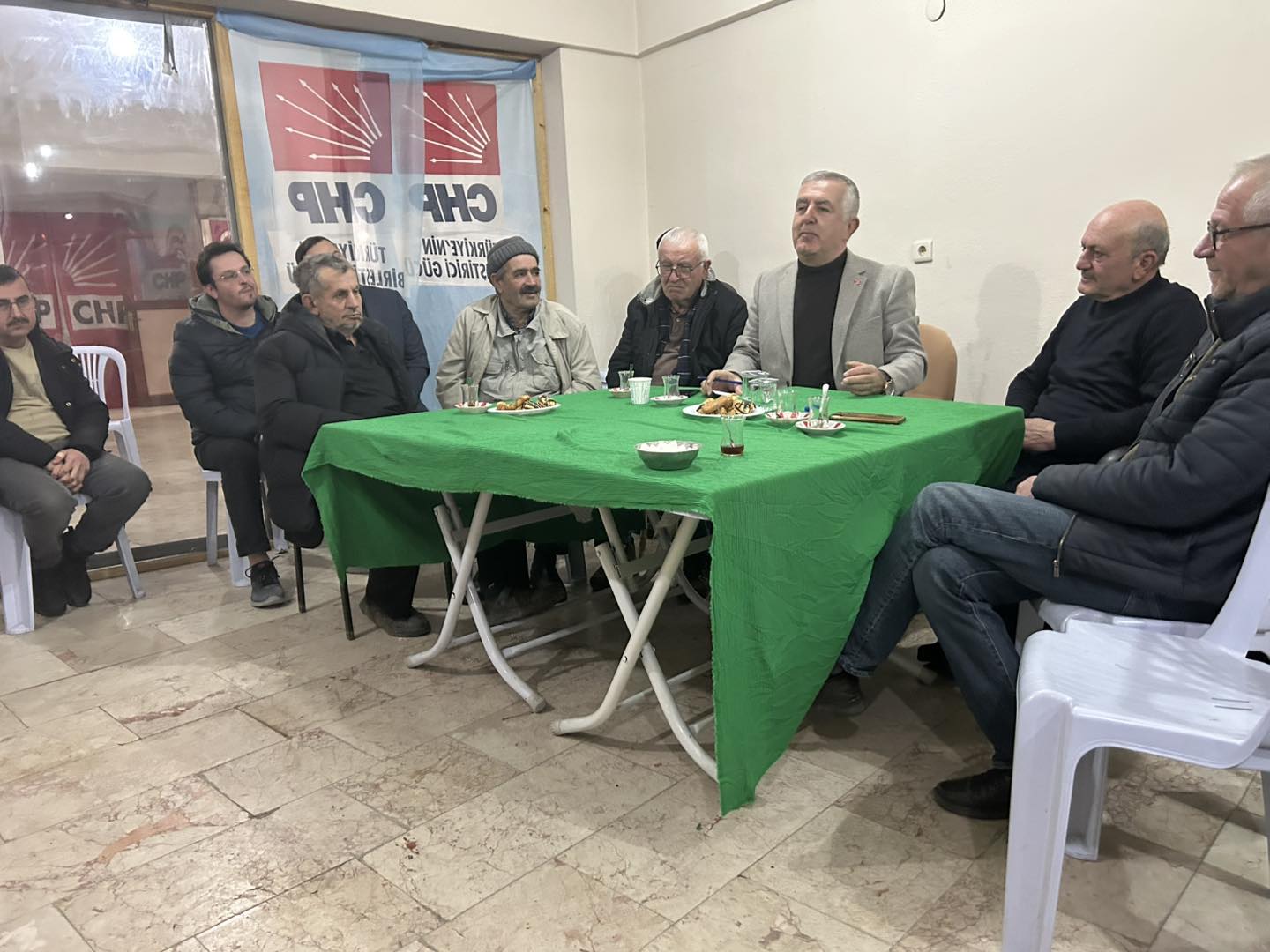 CHP İl Başkanı Özdemir’den Pazaryeri Teşkilatına Ziyaret