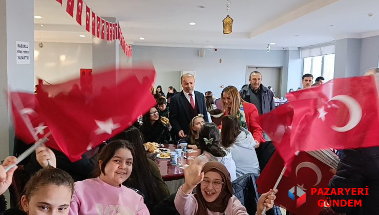 Pazaryeri’nde 400 Öğrenci Aynı Sofrada Buluştu