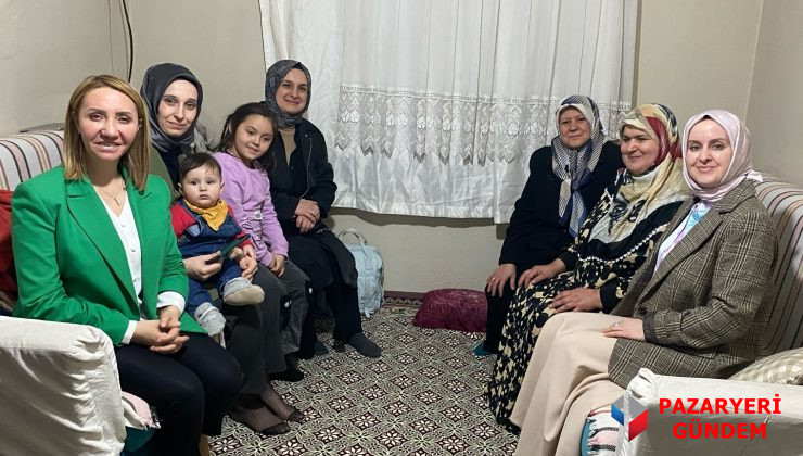 AK Partili Kadınlardan Pazaryeri’nde gönül köprüsü